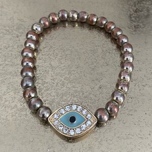 🩷10/$10🩷Elegant Evil Eye Beaded Bracelet